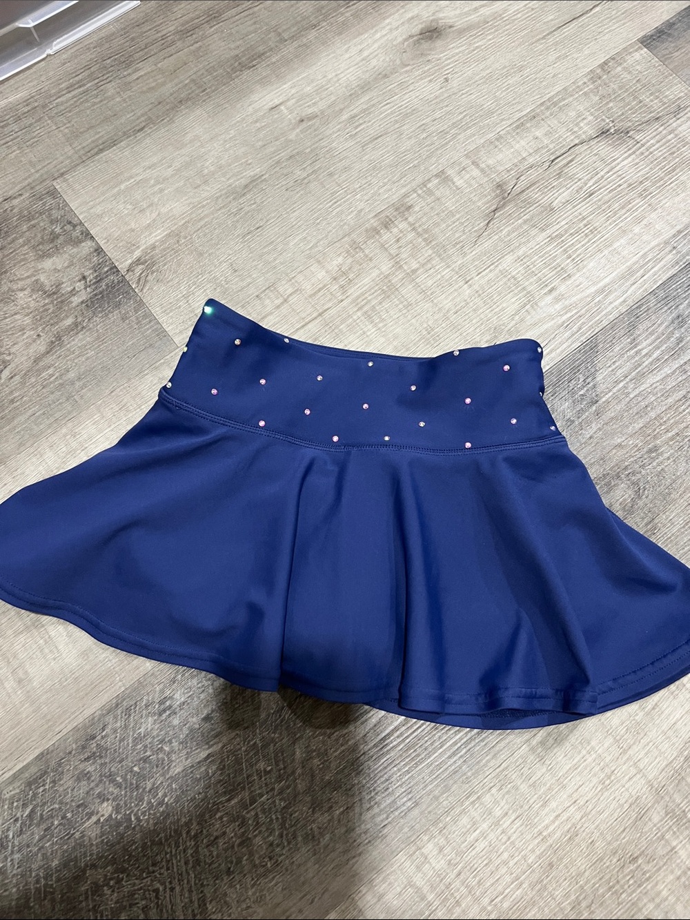 Rebel Athletic Flouncy skirt navy blue size YS - Picture 3 of 7